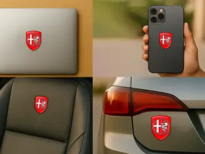 Alfa Romeo Adesivi Logo Aziendali Tuning Regolabili Robusti